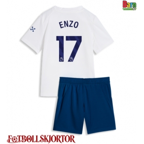 Manchester City Enzo Fernandez #17 Tredje Kläder Barn 2026-27 Kortärmad (+ Korta byxor)